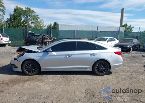 2015 Hyundai Sonata Limited z USA, uszkodzony, nr VIN 5NPE34AF2FH024044